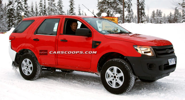  Spied: Ford's Ranger-Based Everest SUV