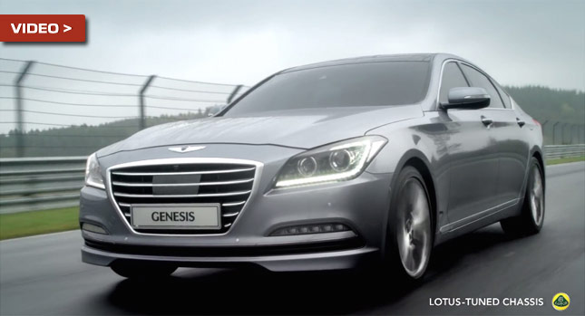  New Hyundai Genesis Flaunts its Lotus-Tuned Chassis on the Nürburgring
