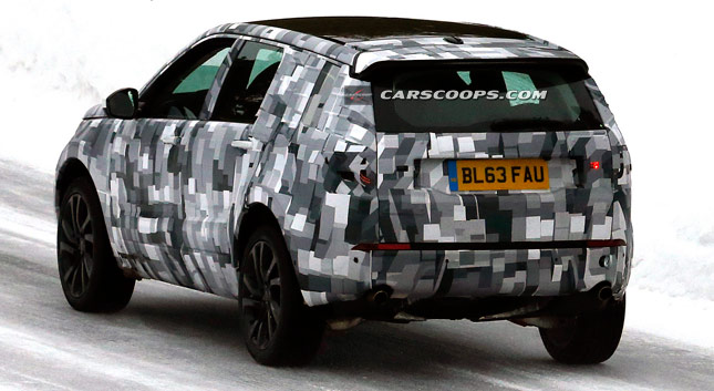  Spy Shots: Land Rover's Baby Disco Smiles for the Camera