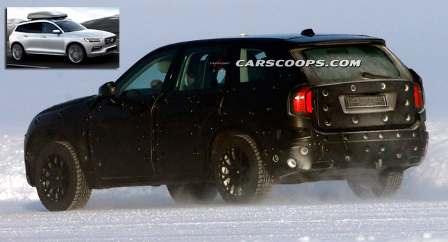  Spied: New Volvo XC90 Takes to the Snow Again, Plus Reader Render