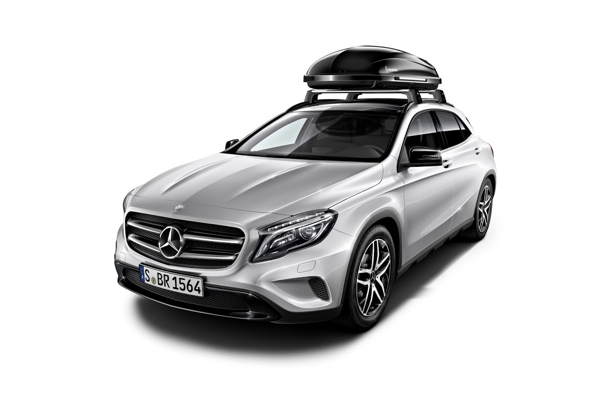 Как сложить зеркала на мерседес gla