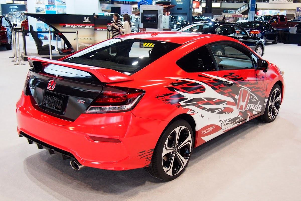 Honda's Forza Motorsport Civic Si Revealed at the Chicago Auto Show ...