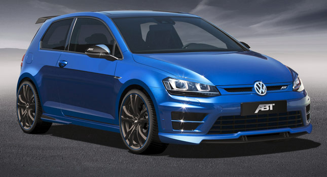 VW's Super Golf R Concept has 400 Horses and Goes up to 175mph or