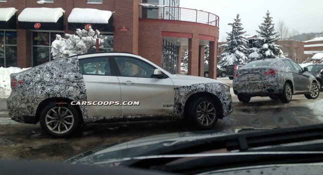  U Spy a Whole Lot of Photos and a Video of New BMW X6…or is that the X4?