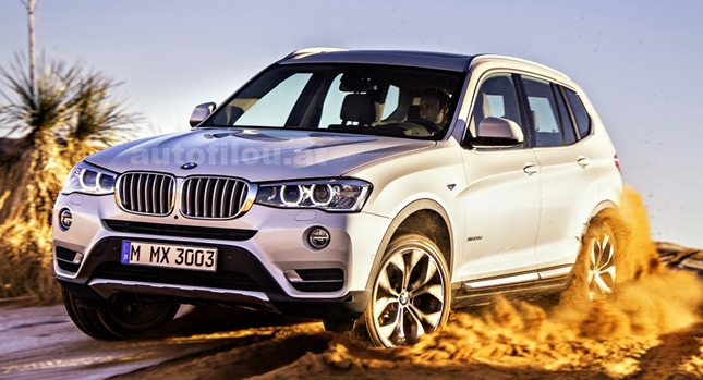  First Official Photos of 2015 BMW X3 Facelift Leaked?