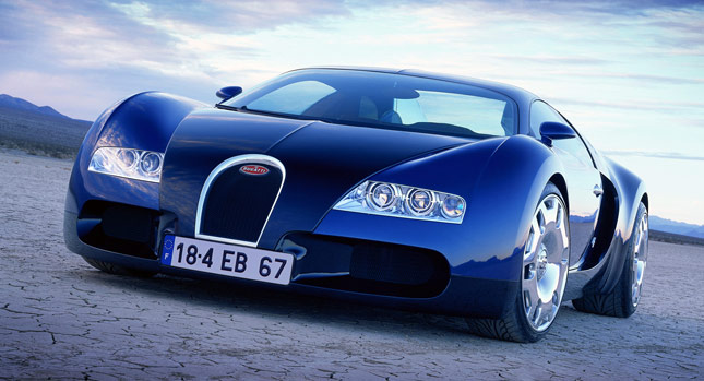  Bugatti Displays Original EB 18/4 Veyron Concept for the Second Time Ever