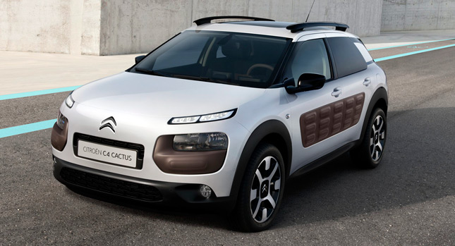  Citroën's New and Pleasantly Different C4 Cactus Crossover Detailed Ahead of Geneva Debut