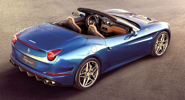  This May be an Official Photo of the Redesigned Ferrari California T [Updated]