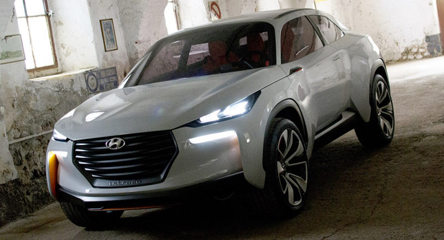  First Photos of Hyundai's Sporty Looking Intrado Concept
