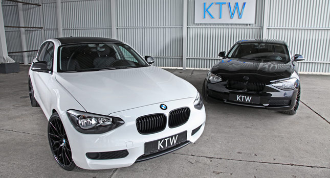  KTW's BMW 116i Black and White Tuned Editions