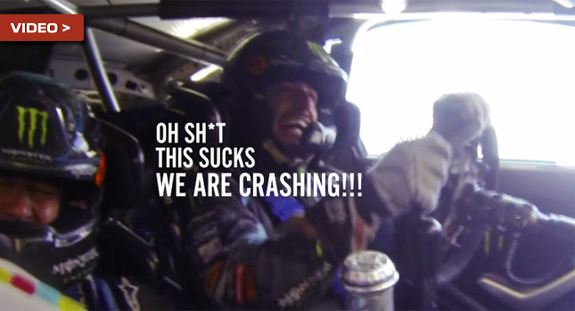  Ken Block and Co-Driver Alex Gelsomino Recall their Fierce Rally America Crash at LSPR 2013