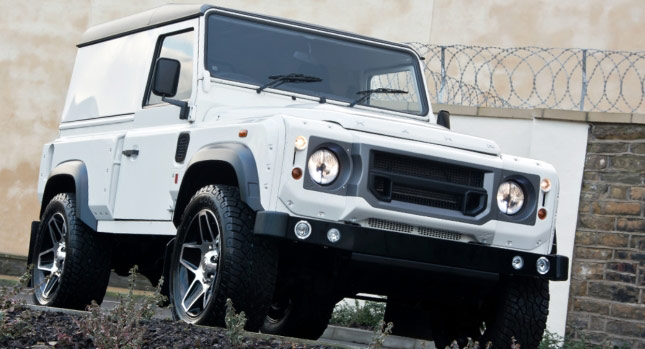  Kahn Shows Own Idea of More Modern Looking Land Rover Defender Diesel