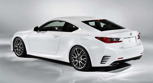  Lexus RC F Sport Bridges the Styling Gap between Standard Model and the RC F