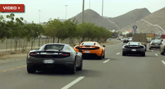  Drive Takes Epic Trip Across Saudi Arabia with McLaren 12C Supercars