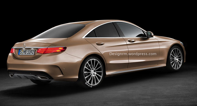  New Mercedes-Benz CLC Four-Door Sports Coupe and C-Class Coupe Design Studies