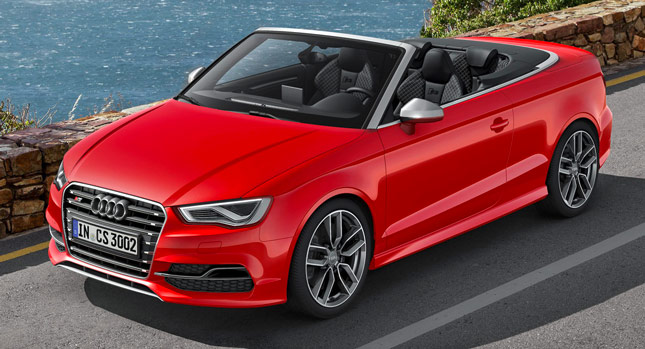  New Audi S3 Cabriolet Puts Some Zing Into Open-Top Compact, Debuts in Geneva