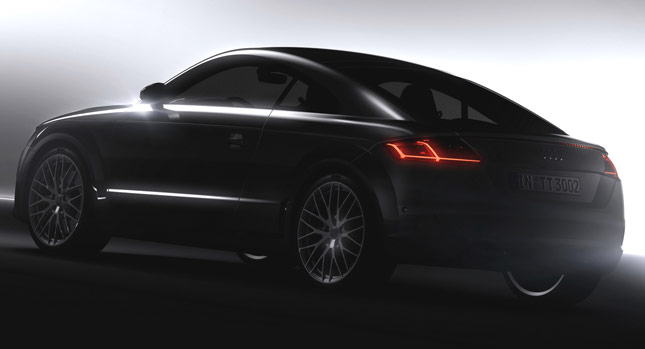  Breaking: First Official Photo of New 2015 Audi TT Coupe