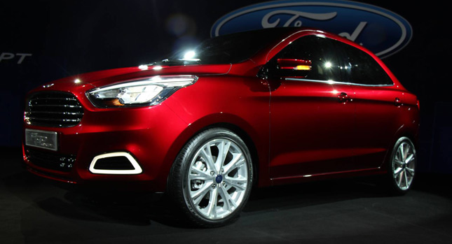  Ford Puts a Boot on Ka and Names it the Figo Sedan Concept