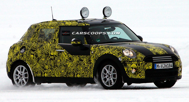  Spied: Don't Let the Mickey Mouse-Look Fool You; This is Mini's New 5-Door Hatch