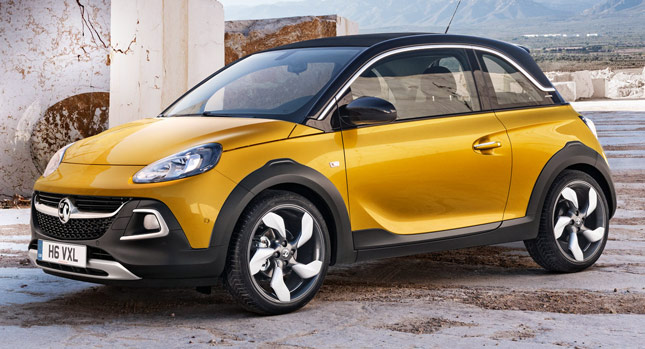  New Opel and Vauxhall Adam Rocks Stays True to Concept