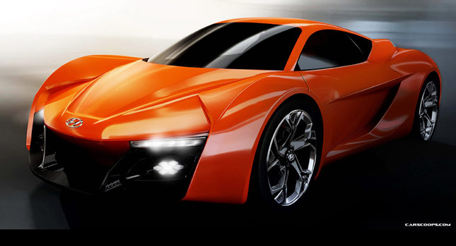 Hyundai PassoCorto Mid-Engine Sports Car Concept by IED for an Alfa 4C ...
