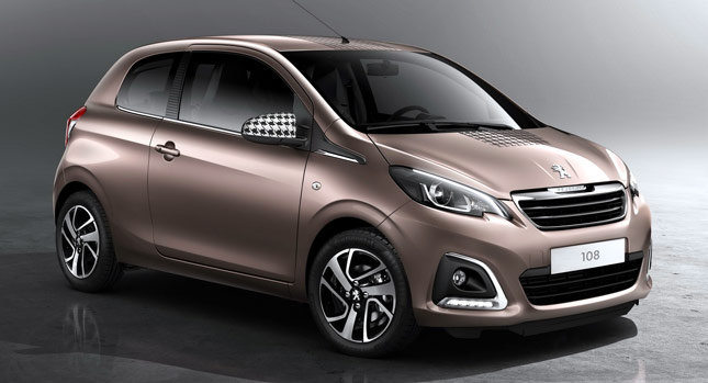  Peugeot Unveils Cute New 108 City Car
