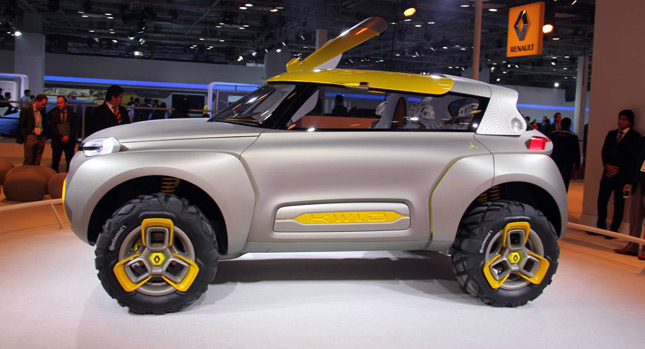  Renault's Playful Kwid Concept Comes with its Own Quadrocopter [w/Videos]