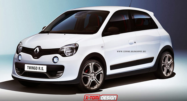  You Knew it Was Coming: Renault Twingo RS Rendering