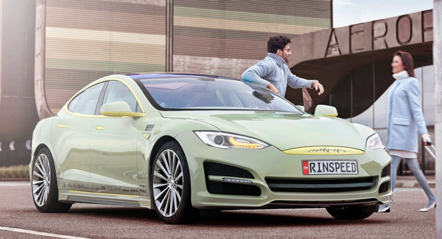 Rinspeed Turns Tesla Model S Into The Xchange Business Class