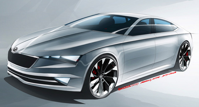  VisionC is Skoda's Conceptual Idea of a Five-Door Coupe