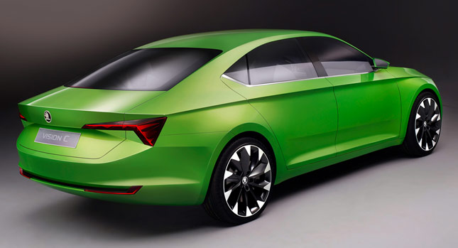  VisionC Concept is Skoda's Idea of an Audi A7 Sportback