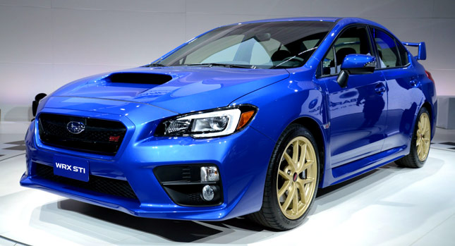  New 2015 Subaru WRX from $26,295, STI from $34,495, STI Launch Edition from $37,395