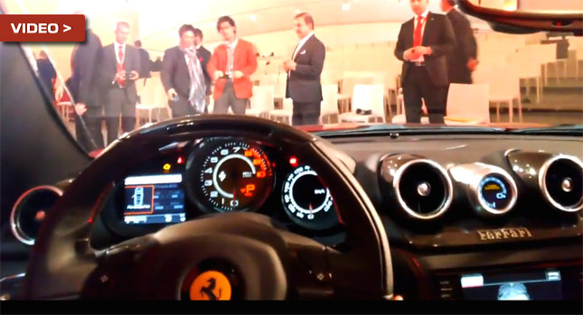  Experience the Premiere of the Ferrari California T through Google Glass