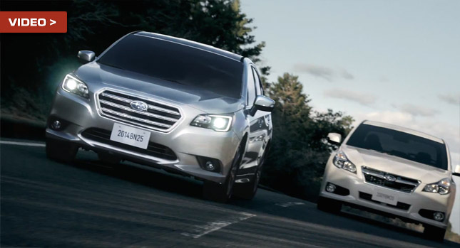 Our First Video Look at the New 2015 Subaru Legacy