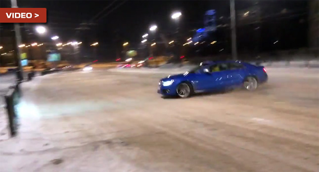  You Know this Audi S5 Snow Drift Isn't Going to End Well, Don't You…