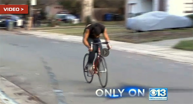 Cop on Foot Performs an Epic Tackle on Sly Suspect Stealing a Bicycle
