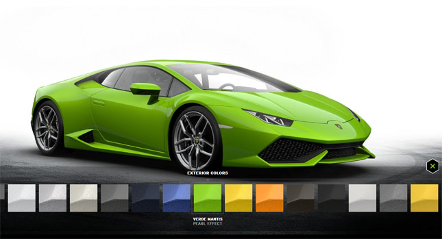  Lamborghini Huracan Configuration App Goes Live, So Go Wild; It's Free