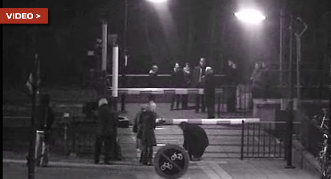  Woman Has a Brush with Death at Dutch Railway Crossing