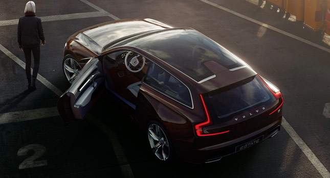  New Volvo Concept Estate is Too Pretty to Remain a Study [75 Photos]