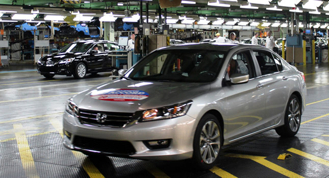  Honda Builds 20 Millionth Car in the United States