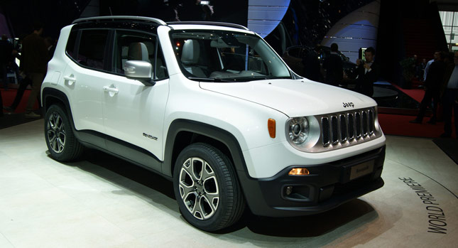  Jeep's Italian Made Renegade Shows its Playful Side at the Geneva Motor Show [w/Video]