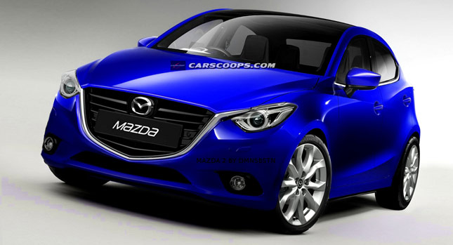  U Design: New 2015 Mazda2 Could Look Like This