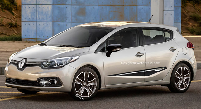  New 2016 Renault Megane IV Envisioned with Clio and Captur-Inspired Design