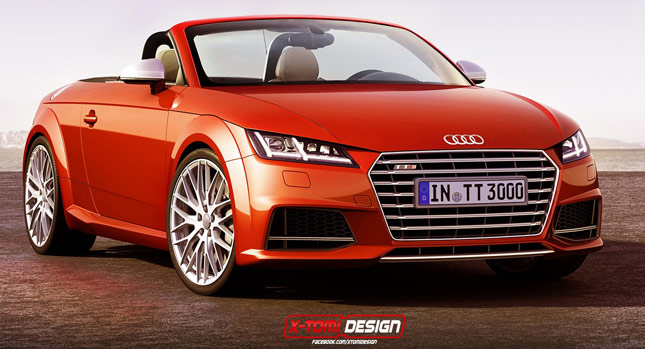  New 2015 Audi TT Loses its Roof in PhotoShop