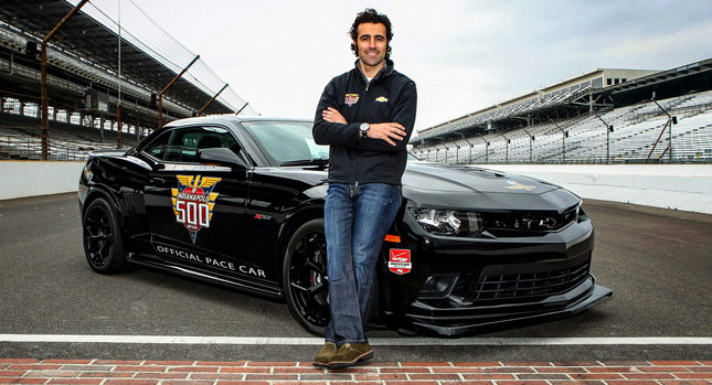  2014 Indy 500 will be Paced by Dario Franchitti in a 2014 Chevrolet Camaro Z/28