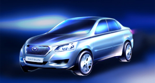  Datsun Teases First Production Model for Russia, will Launch on April 4 [w/Video]