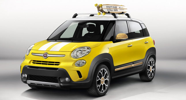  Mopar Helps Fiat Add Some Surfer Kewlness to 500L Trekking