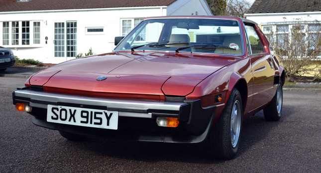  Immaculate 1983 Bertone X1/9 with Only 2,380 Miles Up for Auction