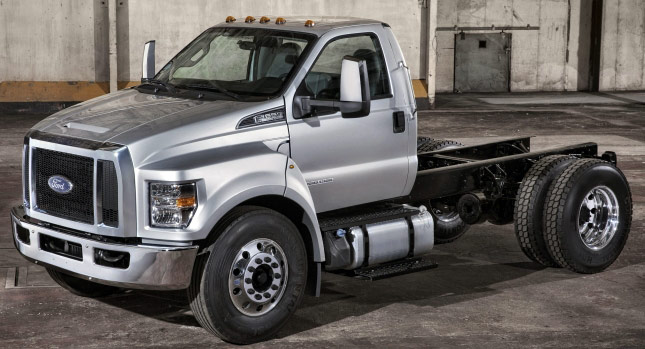  Ford's New 2015 F650/F750 Trucks Come with Fresh Engine, Styling and Tech