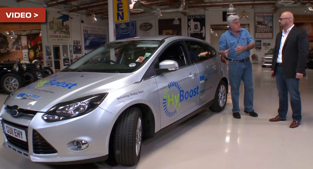  Ricardo's HyBoost Electric Supercharger Showcased by Jay Leno